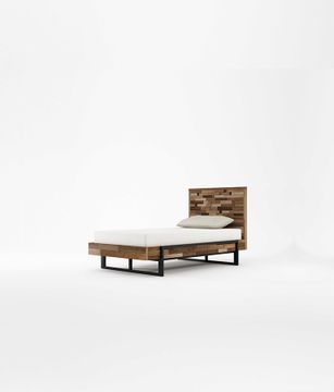 Carv'n in Black Single Size Bed by KARPENTER - view 2