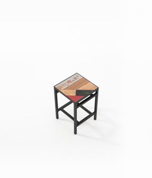 Planke Stool by KARPENTER - view 3