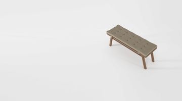 Circa17 Bench with Cushion by KARPENTER - view 7
