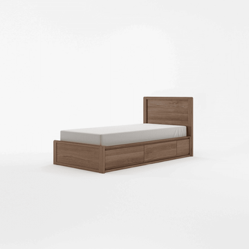 Circa17 Single Size Bed Solid Headboard by KARPENTER - view 2