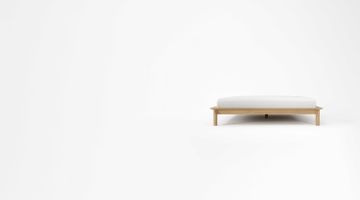 Tenon Queen Size Bed Without Headboard by KARPENTER - view 5