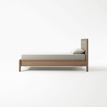Circa17 Single Size Bed Fabric Headboard No Storage by KARPENTER - view 3