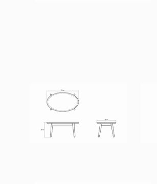 East Medium Coffee Table by KARPENTER - view 5
