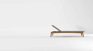 Grasshopper Outdoor Sunbed by KARPENTER - view 6