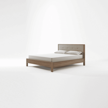 Circa17 Queen Size Bed Fabric Headboard No Storage by KARPENTER - view 2