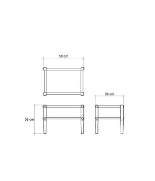 Katchwork Side-Bedside Table by KARPENTER - view 3
