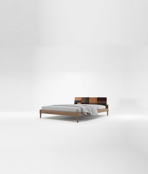 Katchwork Queen Size Bed by KARPENTER - view 2