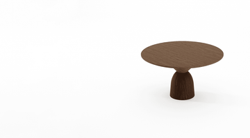 Staccato Round Coffee Table Amber Cocoa by KARPENTER - view 7