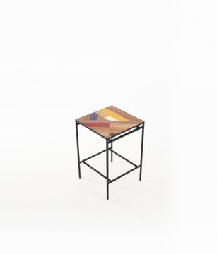 Planke Square Bar Table by KARPENTER - view 3