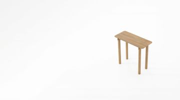 Tenon Console Table 90 by KARPENTER - view 7