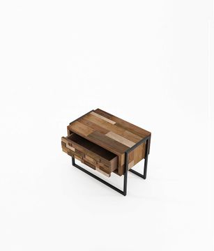 Carv'n in Black Side Table by KARPENTER - view 4