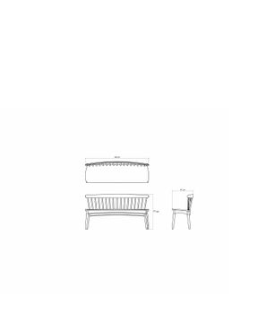 Twist Bench by KARPENTER - view 3