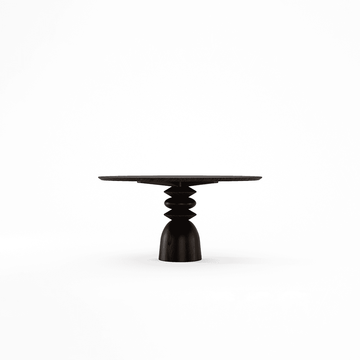 Staccato Round Dining Table 150 Kuro Wenge by KARPENTER - view 3