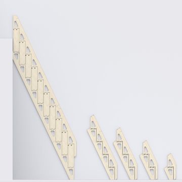 Side-Folding Bamboo Ladders for Compact Spaces by Bcompact - view 2