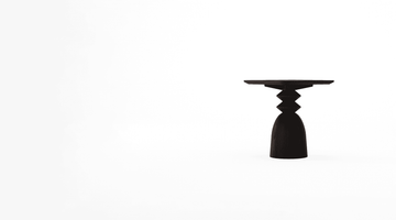 Staccato Square Side Table Kuro Wenge by KARPENTER - view 6