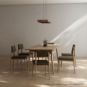 Vintage Rectangular Dining Table 180 by KARPENTER - view 7