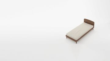 Twist Single Size Bed by KARPENTER - view 8