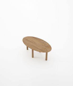 Tenon Oval Coffee Table 100 by KARPENTER - view 3