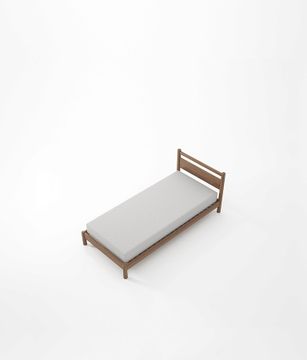 Taku Single Size Bed by KARPENTER - view 3