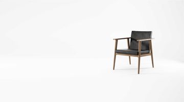 Easy Chair w Leather by KARPENTER - view 5
