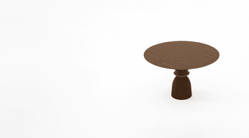 Staccato Round Dining Table 120 Amber Cocoa by KARPENTER - view 7