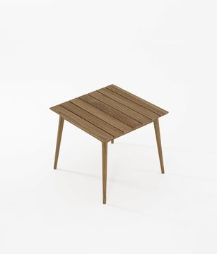 Vintage Outdoor Square Dining Table 90 by KARPENTER - view 3