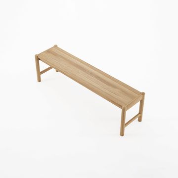Taku Bench 160 by KARPENTER - view 4