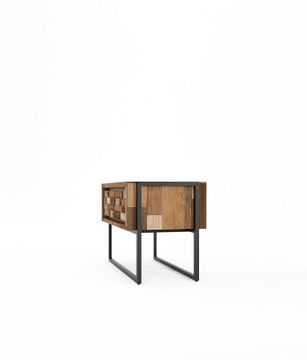 Carv'n in Black Side Table by KARPENTER - view 3
