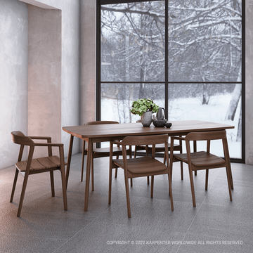 Twist Rectangular Dining Table 180 by KARPENTER - view 7