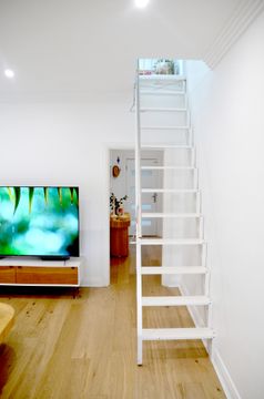 Folding Staircase for custom made with Bamboo by Bcompact - view 2