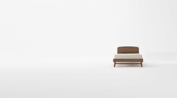 Twist Single Size Bed by KARPENTER - view 6