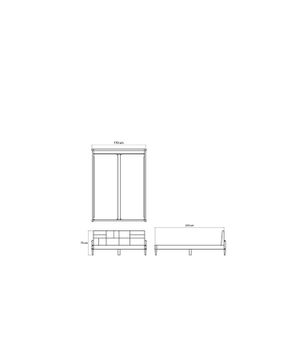 Katchwork Queen Size Bed by KARPENTER - view 5