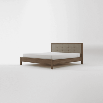 Circa17 King Size Bed Fabric Headboard No Storage by KARPENTER - view 2