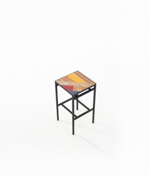 Planke Bar Stool by KARPENTER - view 3