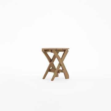 Idle Moose Folding Round Side Table by KARPENTER - view 2