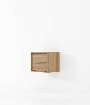 Aequilibris Hanging Cabinet with 2 Drawers by KARPENTER - view 2