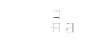 Side Table w Drawer by KARPENTER - view 8