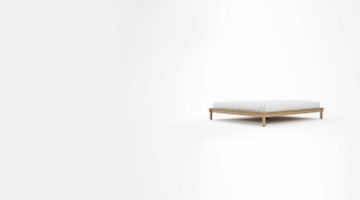 Tenon King Size Bed Without Headboard by KARPENTER - view 6
