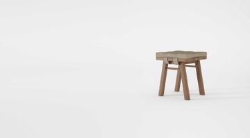 Circa17 Stool with Cushion by KARPENTER - view 6