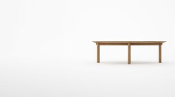 Tenon Oval Coffee Table 140 by KARPENTER - view 5