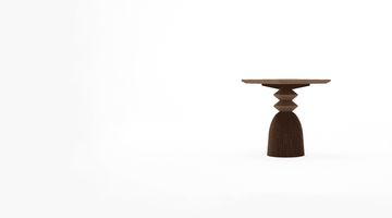 Staccato Square Side Table Amber Cocoa by KARPENTER - view 6