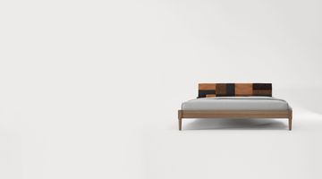 Katchwork Queen Size Bed by KARPENTER - view 6
