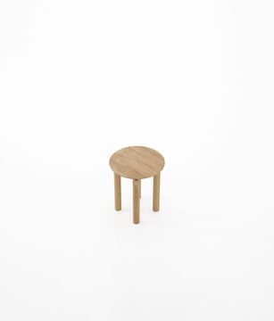 Tenon Round Stool by KARPENTER - view 3