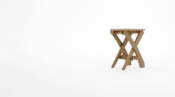 Idle Moose Folding Round Side Table by KARPENTER - view 7