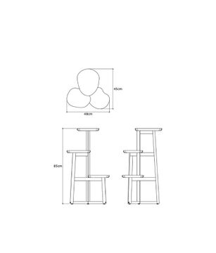 Klippies Plant Stand by KARPENTER - view 5