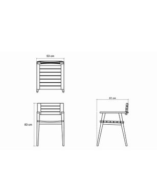 Vintage Outdoor Armchair by KARPENTER - view 5