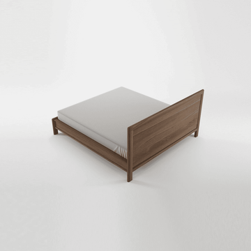 Circa17 King Size Bed Solid Headboard No Storage by KARPENTER - view 4