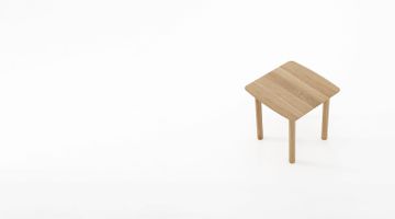 Tenon Square Dining Table 80 by KARPENTER - view 7
