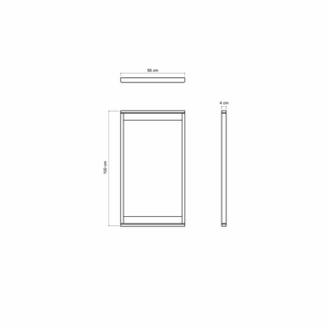 Circa17 Hanging Mirror 1 by KARPENTER - view 3