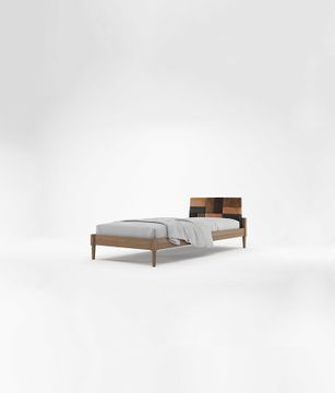 Katchwork Single Size Bed by KARPENTER - view 3